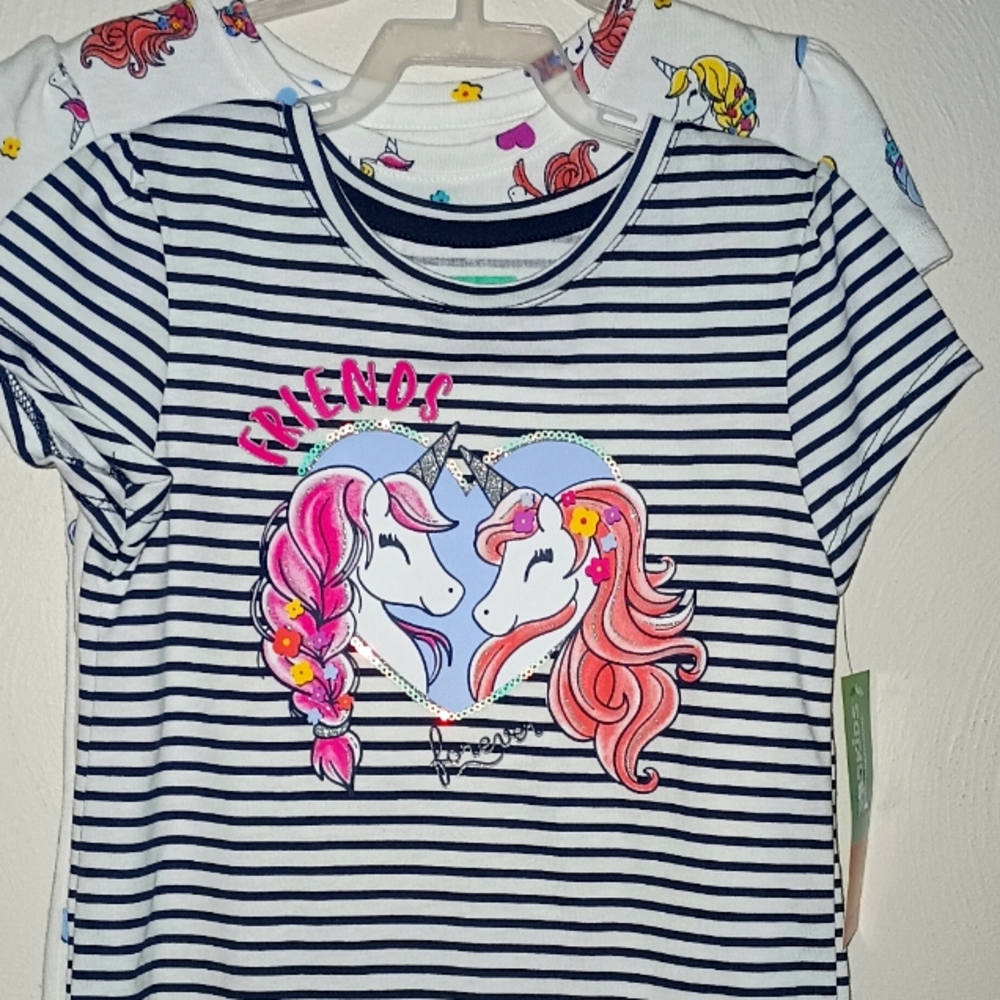 Girls shirts (2) size 5T